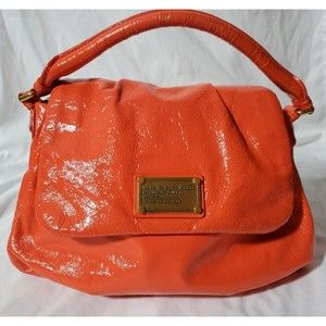 MARC BY MARC JACOBS pre owned Orange Leather Natasha Handbag Purse